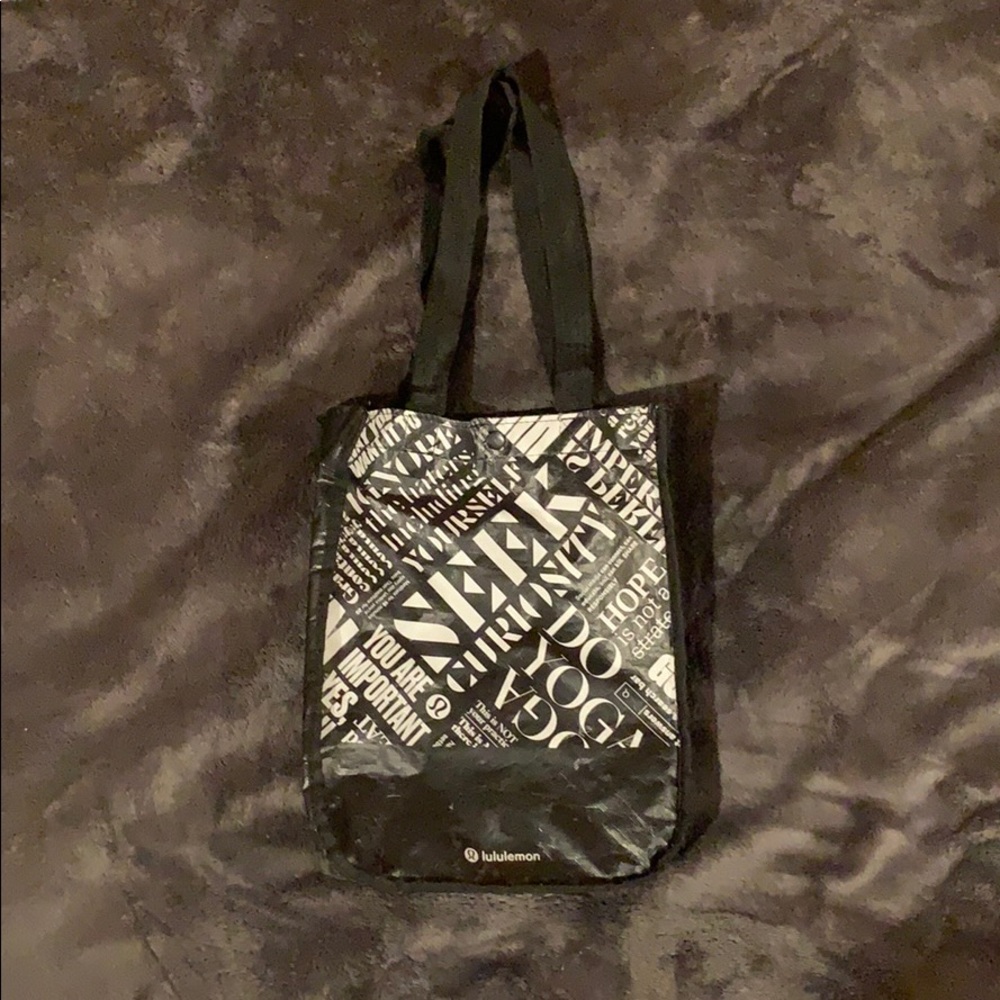 Black Lulu Lemon Bag